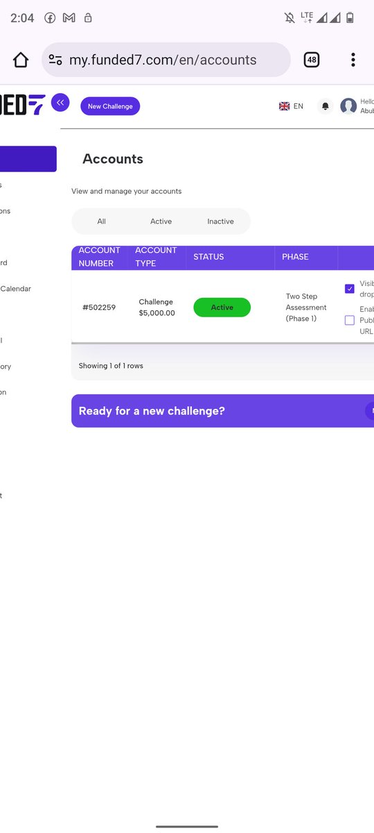 Successfully claimed my account.
Thanks you again <a href="/i_am_dr_algo/">DR.ALGO</a> thank you <a href="/funded_7/">Funded7</a> see you at withdrawal stage.