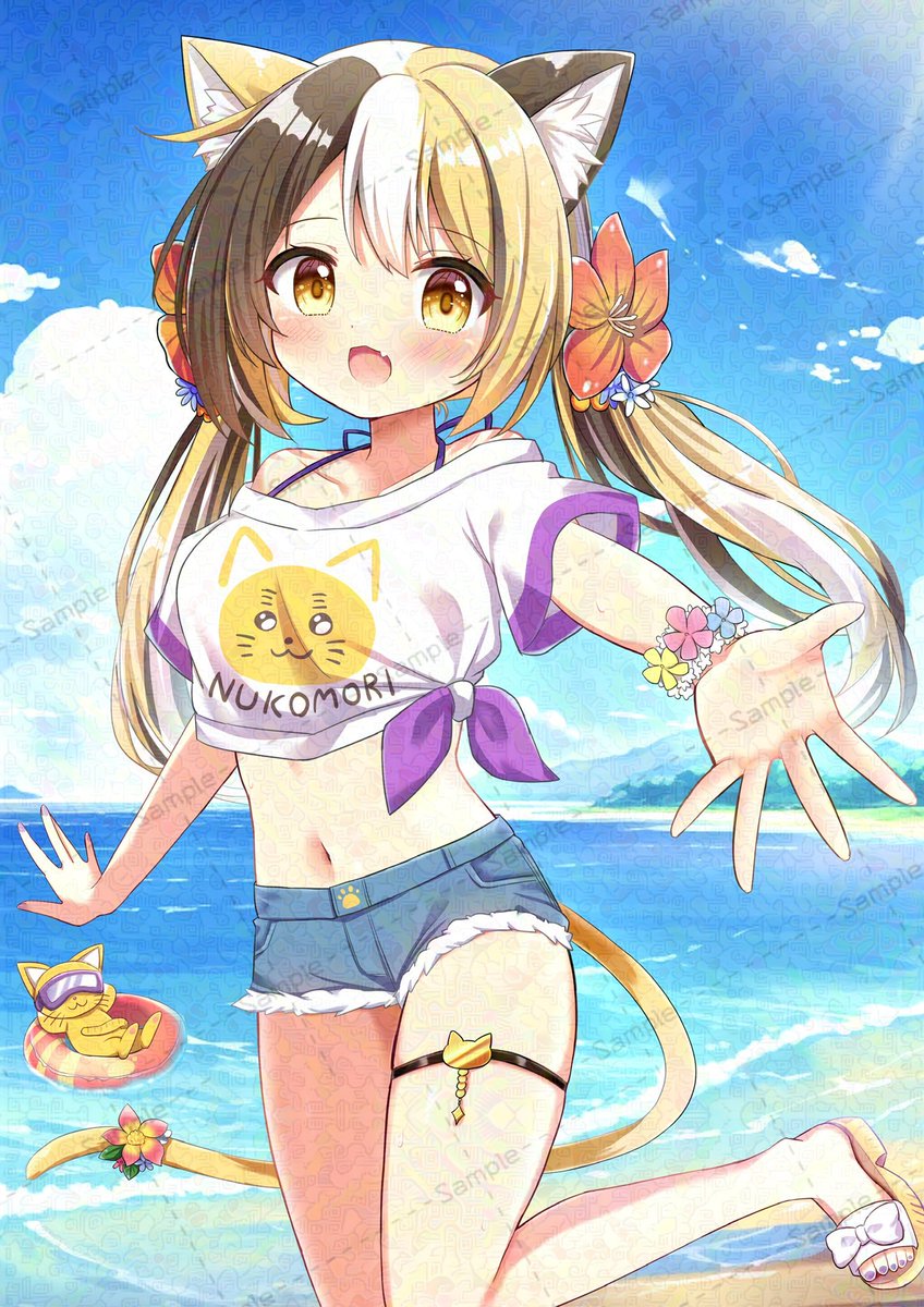 🐱1枚絵公開🏝

あしゃと海で遊ぼう！！

 #IRIAM個人勢