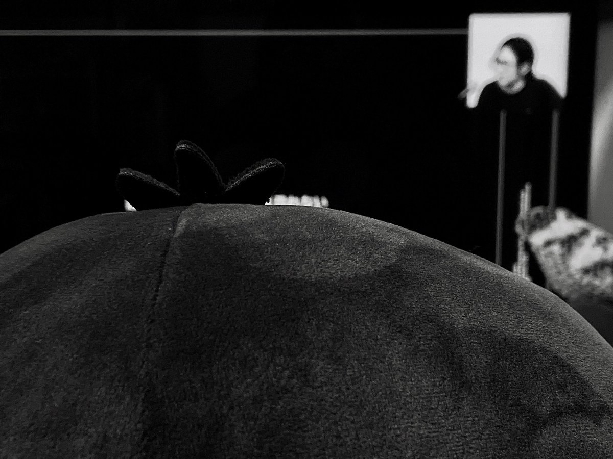 鳥と一緒にshuntaroさん <a href="/BirdShuntaro/">shuntaro / bird and insect (new)</a> のお話聞いてた🐧

時雨のMV･アー写に釣られたのは言うまでもありませんが、どの作品のお話も大変おもしろかったです。制作の裏側(工程も意図も)見るのわくわくする

好きな映画のジャンルの話をちょろっとされてて、今まで感じてたこと全部納得した🧟‍♂️笑