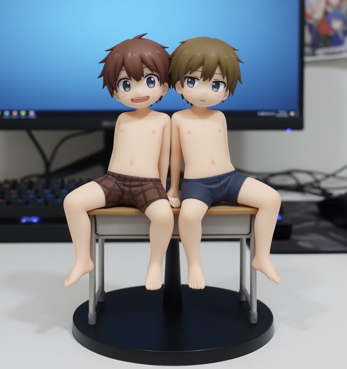 話題のAIにフィギュア化してもらいました🩳