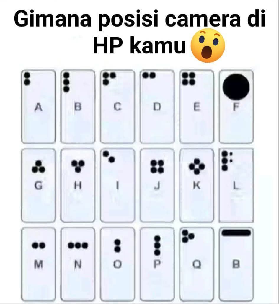 punya mu yang mana...?