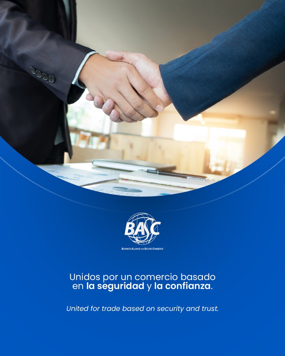 En BASC entendemos que proteger la cadena de suministro es una tarea colectiva. Por eso trabajamos de manera articulada para mitigar riesgos, blindar las operaciones de nuestros miembros y consolidar una cultura basada en la seguridad y la confianza.

#SomosBASC #WeAreBASC 🤝🏼🌐