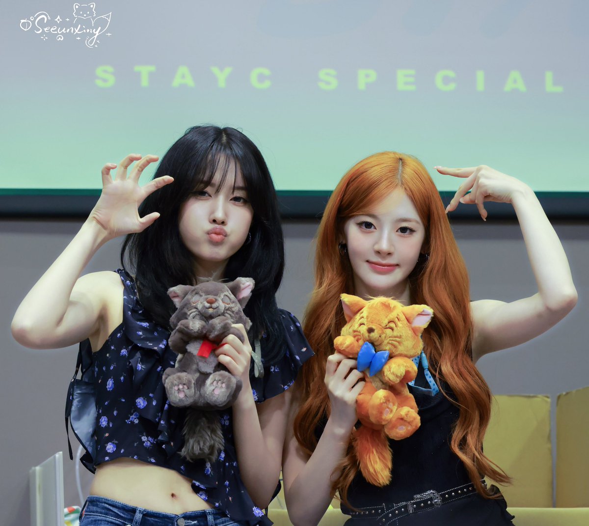 250824 🦊🐯

#STAYC #스테이씨
#Seeun #세은
#Yoon #윤