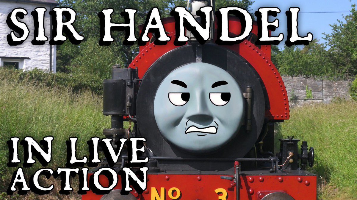 ‘Sir Handel’ has just passed 70k views!

That is AWESOME!

If it gets to 100k views before the end of September, <a href="/Expl_Cookie/">Luke Ryan</a> has totally 100% absolutely undoubtedly agreed to wear a maid outfit at the railway for a day. Totally legit…👀

youtu.be/3Z0hAbbLNzU?si…