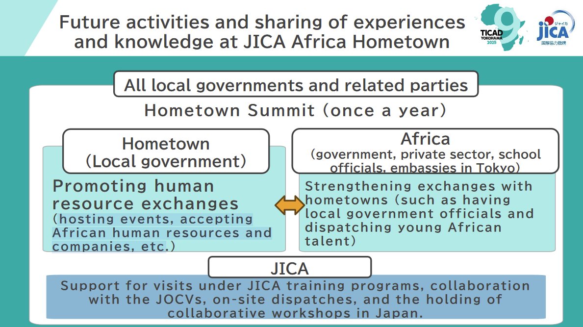 これだめじゃん。ホームタウン側の「アフリカ人材の地域おこし協力隊受入、子供親善大使は件、学校・企業での受け入れなど」の英訳が「アフリカの人材や企業の受け入れなど」になってるじゃん。
こんなんじゃあ誤解されても仕方がない。