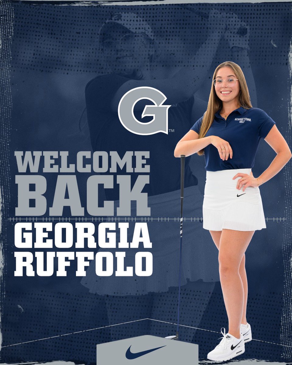 Our #Hoyas will all be back on the Hilltop and starting the fall semester this week - including Georgia Ruffolo who is returning for her final year! Excited for another season of Hoya golf!

#HoyaSaxa ⛳️