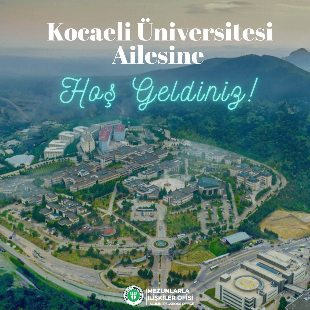 #KocaeliÜniversitesi ailesine HOŞ GELDİNİZ!  

Mezunlarla İlişkiler Ofisi olarak, #üniversite serüveninizde ve mezuniyetiniz sonrasında her zaman yanınızda olmaktan mutluluk duyacağız. Güzel anılar biriktireceğiniz, başarılarla dolu bir eğitim hayatı diliyoruz... 🙏☺️

#yks #koü