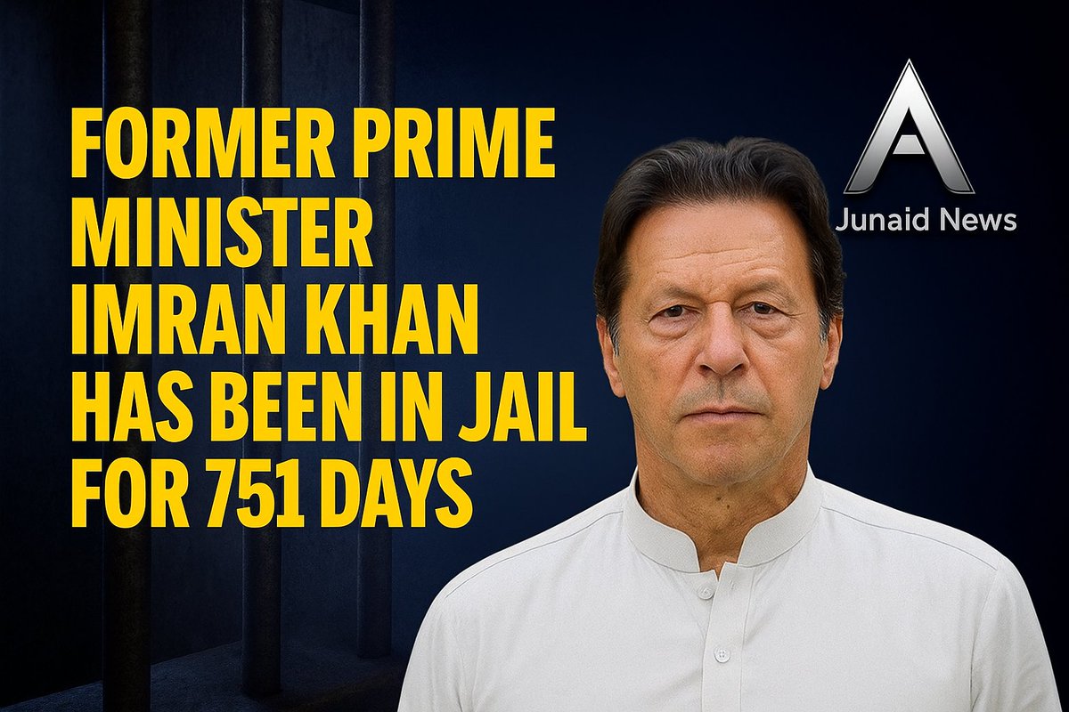 Former prime minister IMRN khan has been in jail for 751 days.
#Pakistan #ImranKhan