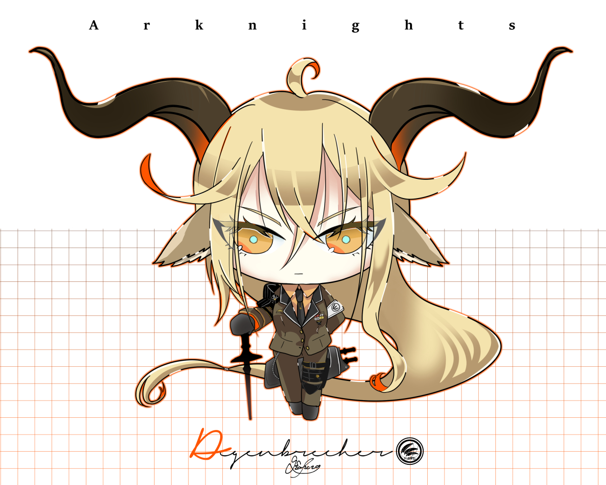 デーゲンブレヒャーさん。
#アークナイツ #明日方舟