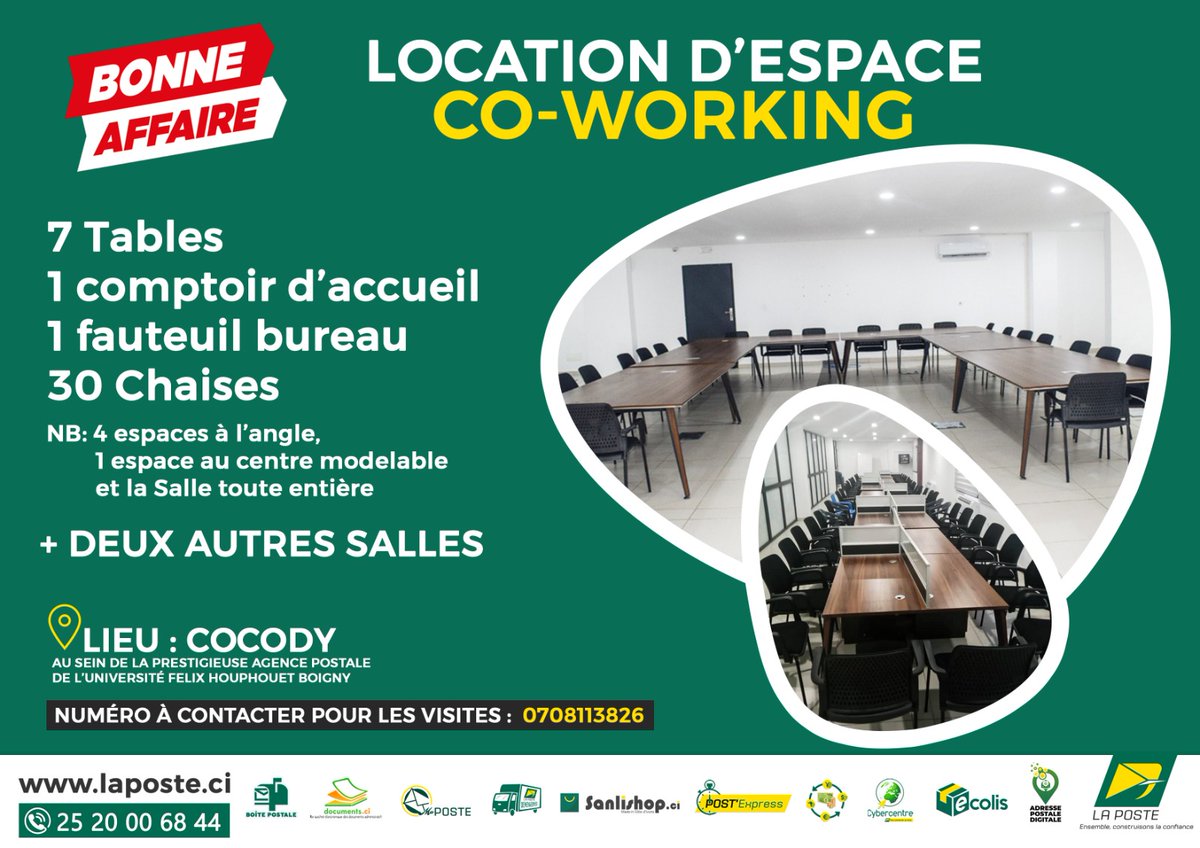 La Poste de Côte d'Ivoire (@posteciv) on Twitter photo 