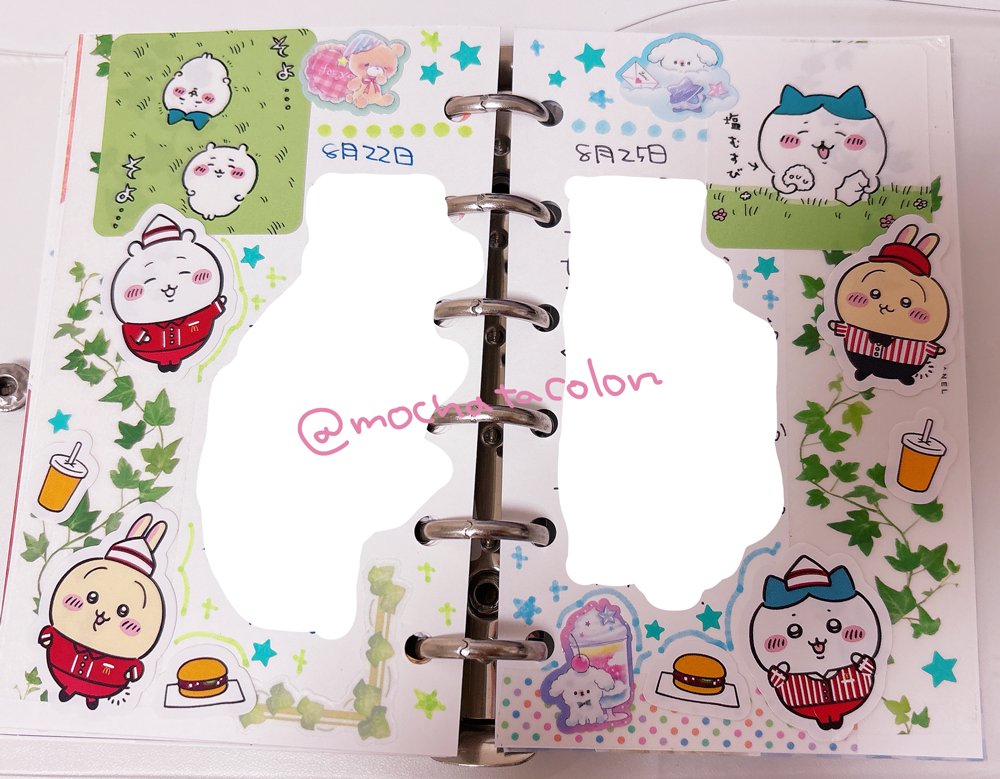 日記✏️
横にマステを貼ることが多かったので縦に色々貼ってみた🌱
#手帳タイム #手帳デコ