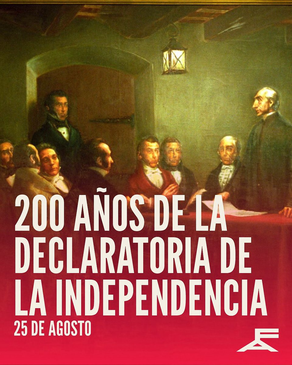 La independencia no es solo un acto histórico, sino un compromiso permanente con la soberanía popular, la democracia y la justicia social.

🇺🇾 La independencia es nuestra, y se defiende con participación, igualdad y solidaridad.