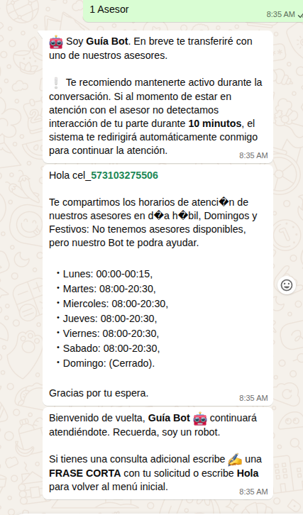 braito79's tweet photo. @MovistarCo , su bot de servicio al cliente en WP  dice que este no es un horario hábil. Habilítenlo, no dejen ver su mediocridad https://t.co/bW2PDeUg5Z