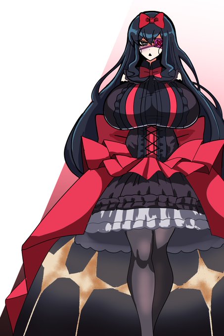 黒ゴス爆乳すき 