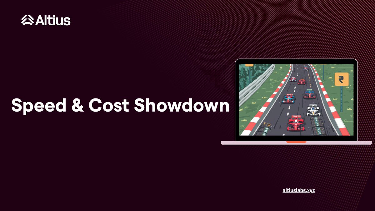 Raffaxeal's tweet image. 1/8: Let&apos;s compare @AltiusLabs and Ethereum on gas fees &amp;amp; TPS, made simple for you!🌟#AltiusLabs #Web3 #BlockchainComparison