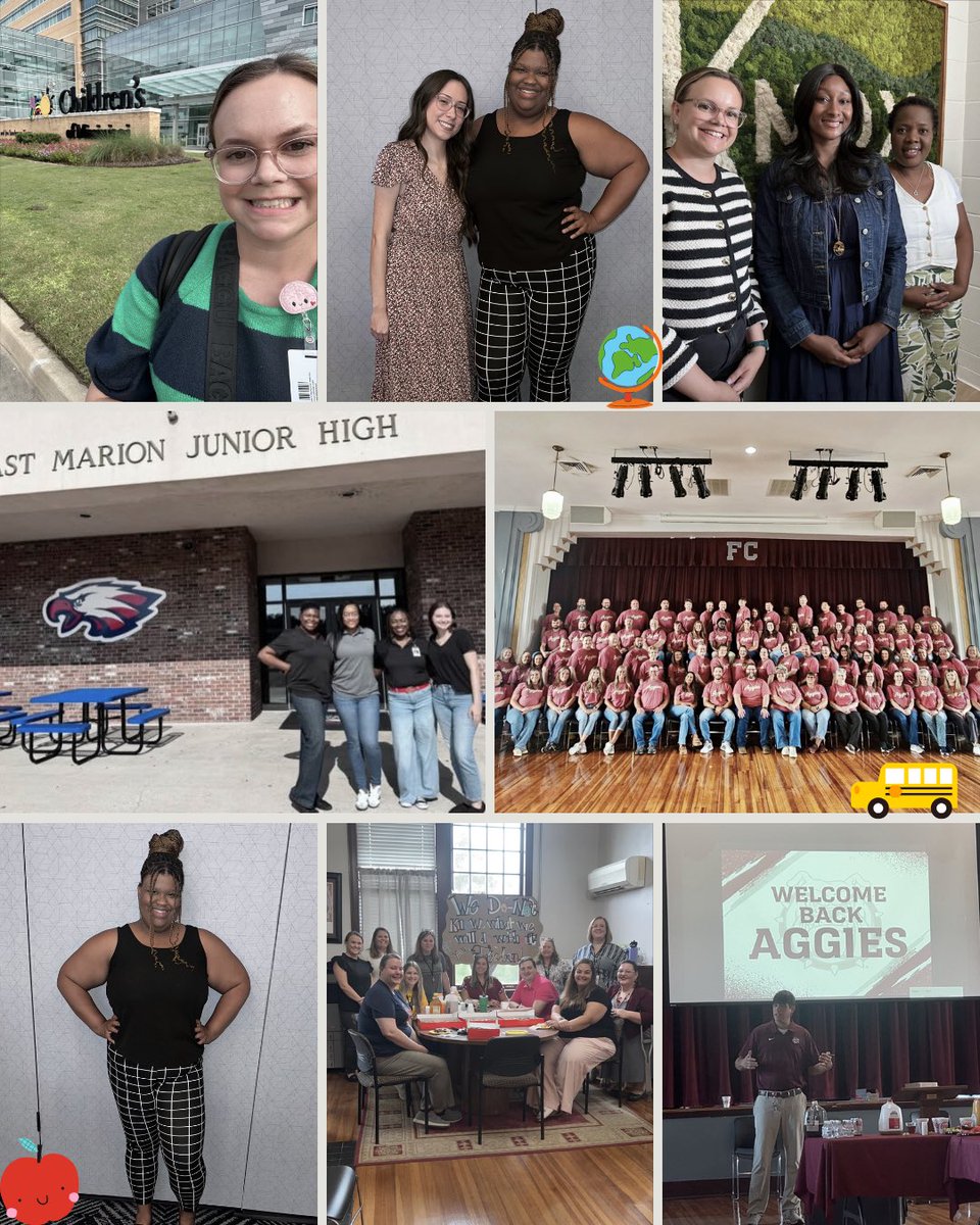 Our students have had a great first few weeks back at their placements. Many of our students are jumping into new experiences this year, and we are all eager to see what the year brings. Happy back to school! 🍎🚌📚🎓

#gradschoollife #schoolpsychstudents #southernmiss