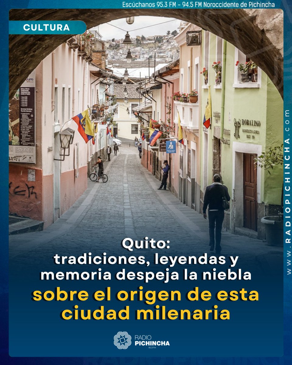 🎭#Cultura | La segunda edición de Quito:  tradiciones, leyendas y memoria compilación de Édgar Freire Rubio (Libresa, 2023) reúne 50 historias sobre los orígenes de Quito y las distintas fases que vivió la ciudad.
#LaRadioDeLasNoticias 
Los detalles⤵️
radiopichincha.com/quito-tradicio…