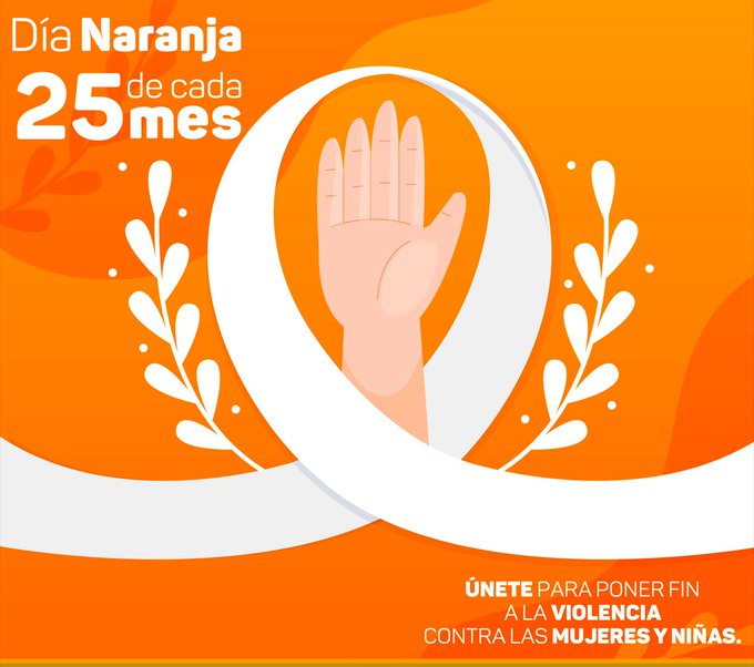 Hoy, #DíaNaranja 🧡, jornada de lucha por la eliminación de la violencia contra las mujeres y las niñas.
#Cuba🇨🇺 continúa trabajando en la promoción, la protección y el respeto de los derechos de las féminas cubanas.
#NoMásViolencia 
#FinanzasyPrecios