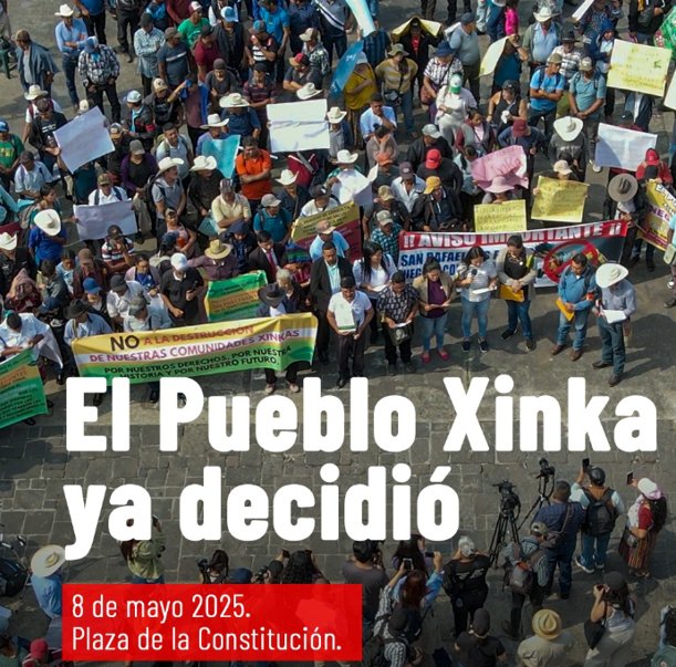 📌#NotaDeCoyuntura Parlamento del Pueblo Xinka se pronuncia contra Pan American Silver

Parlamento del Pueblo Xinka denunció acciones mal intencionadas derivadas de un documento que minera publicó en junio, el cual tiende a dividir a las comunidades. 

da.gd/mNkXCv