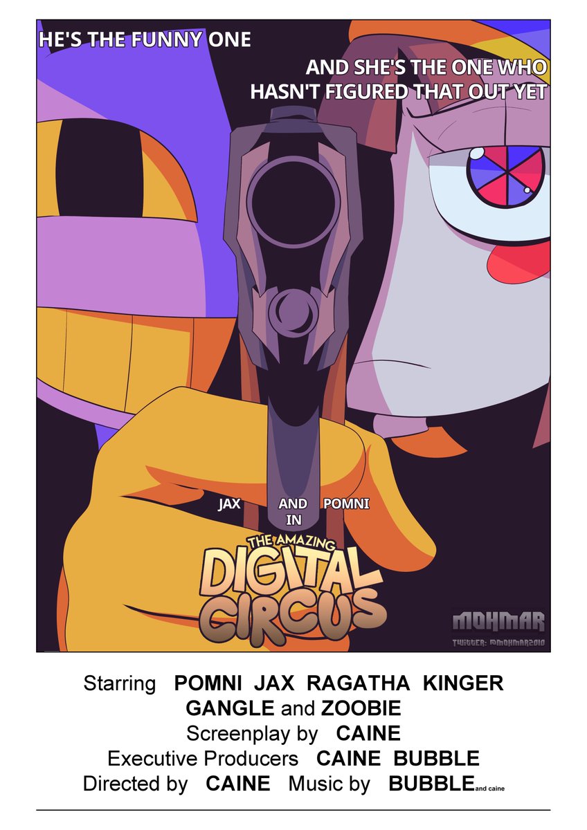 Had a lot of fun making this, excited to get it printed
#TheAmazingDigitalCircus #TADC