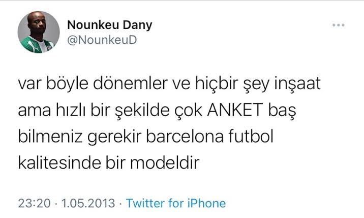 Şöyle bir açıklama olmuş