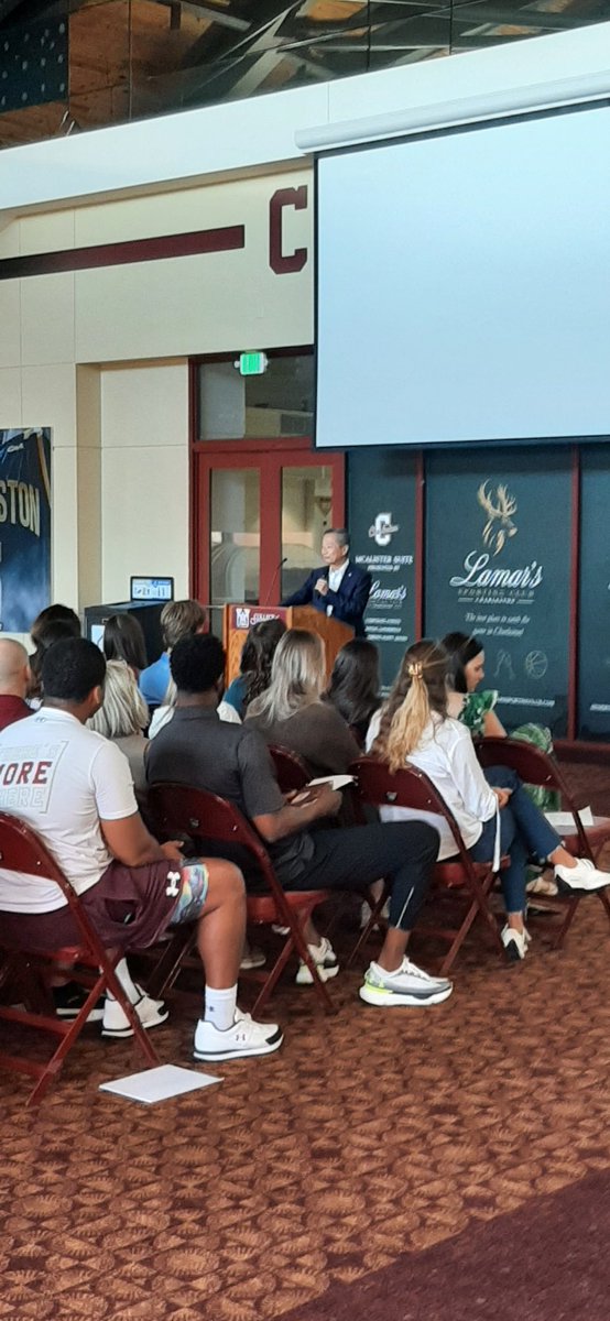 Andrew T. Hsu (@cofchsu) on Twitter photo Honored to meet with our <a href="/CofCSports/">#TheCollege 🌴</a> coaches and coaching staffs this morning. They are incredible teachers and mentors to our student-athletes. Go Cougars! Honored to meet with our <a href="/CofCSports/">#TheCollege 🌴</a> coaches and coaching staffs this morning. They are incredible teachers and mentors to our student-athletes. Go Cougars!