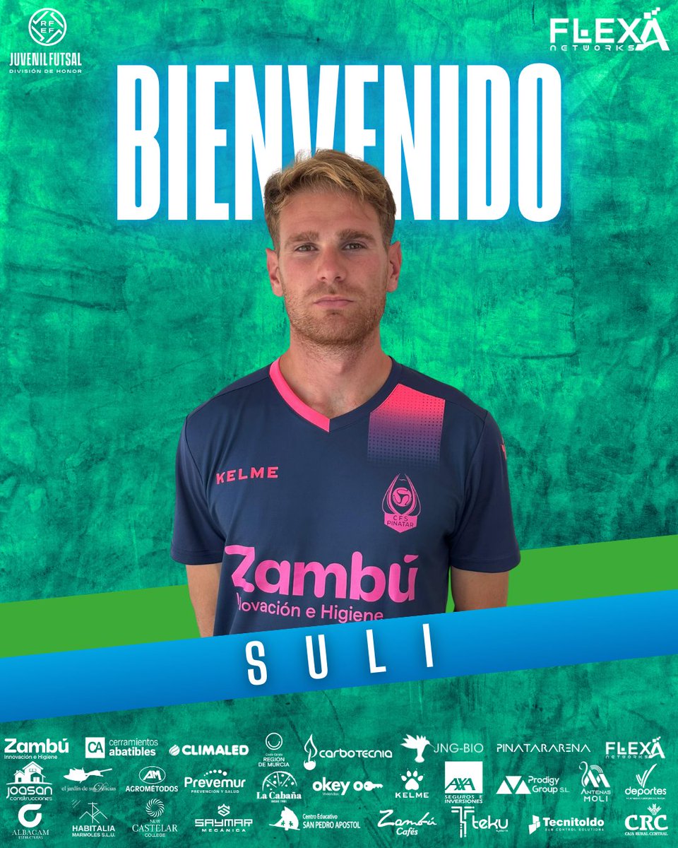 #CFSFactory💙💚 | Jesús Martínez, 𝐒𝐮𝐥𝐢, se convierte en nuevo entrenador del Juvenil DH, que esta temporada se denominará 𝗙𝗹𝗲𝘅𝗮 𝗖𝗙𝗦 𝗣𝗶𝗻𝗮𝘁𝗮𝗿

🤗¡Encantados de tenerte con nosotros, míster! ¡Deseando que hagas brillar a los talentos del futuro!💎

#BienvenidoSuli