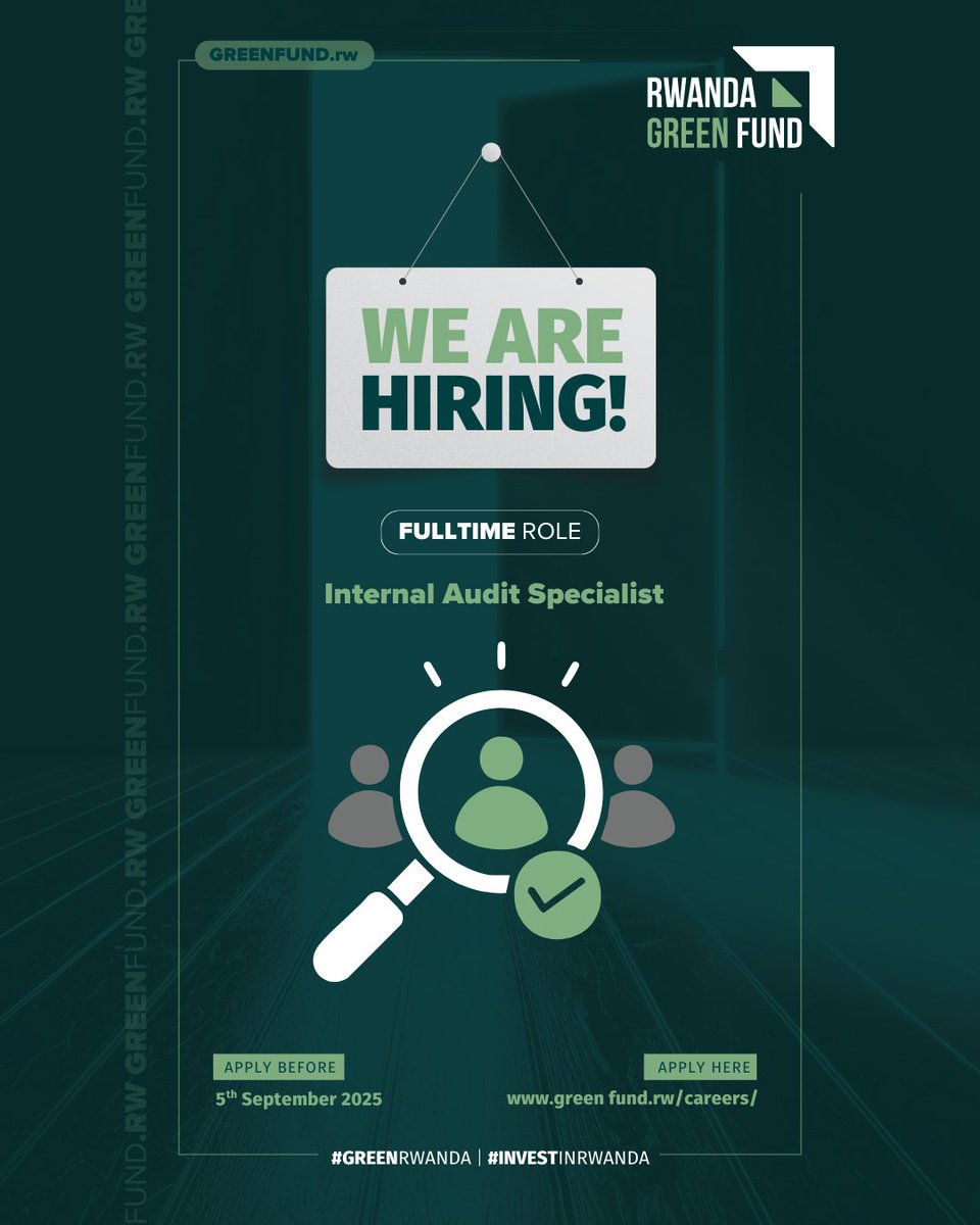Rwanda Green Fund tweet media
