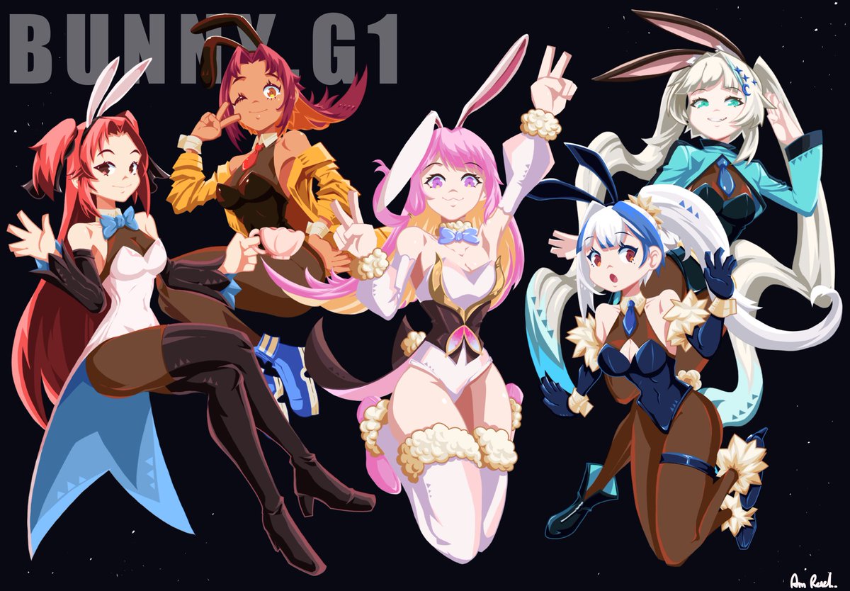 ครบถ้วนหาทำลามทุ่ง G1. 🐰✨🧡💙🩵🩷❤️