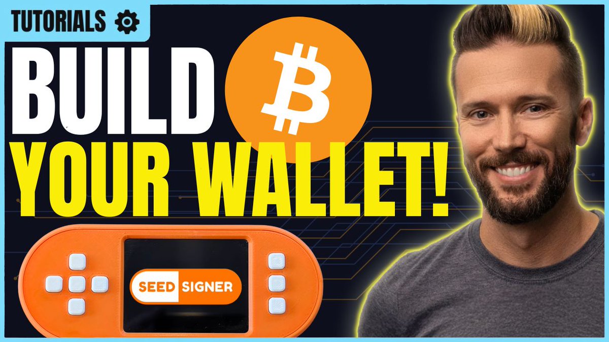 BTC Sessions 😎 (@btcsessions) on Twitter photo I made a fresh tutorial for the new <a href="/SeedSigner/">SeedSigner</a> PLUS - which has a bigger screen and new form factor.
Assembly, pair with <a href="/SparrowWallet/">Sparrow Wallet 🐦</a>, single sig, multisig, passphrases, bip85 and more. Check it out and share!
👇👇👇
youtu.be/PrrFiyYWcGg I made a fresh tutorial for the new <a href="/SeedSigner/">SeedSigner</a> PLUS - which has a bigger screen and new form factor.
Assembly, pair with <a href="/SparrowWallet/">Sparrow Wallet 🐦</a>, single sig, multisig, passphrases, bip85 and more. Check it out and share!
👇👇👇
youtu.be/PrrFiyYWcGg