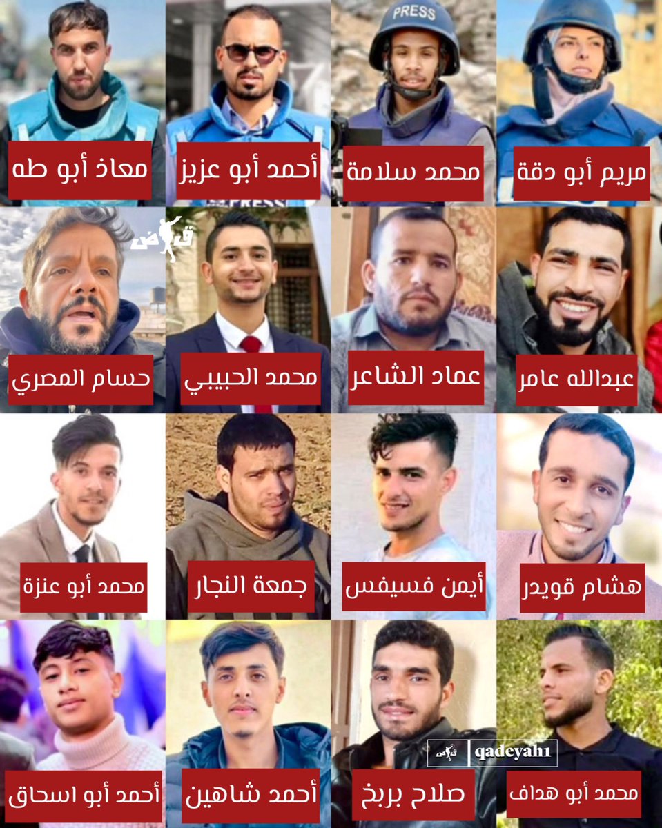 شهــداء المجزرة التي إرتكبها الإحـتـلال في مجمع ناصر الطبي في خانيونس اليوم 💔💔