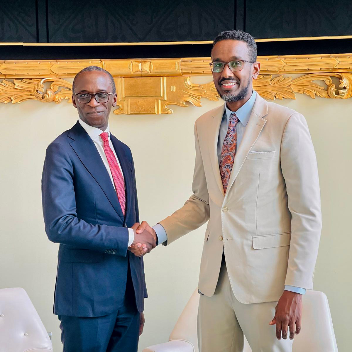 Very grateful for the recent warm reception from H.E. Ambassador Mohamed Rabi A. Yusuf, Deputy PR of Somalia to the United Nations. <a href="/SomaliaatUN/">Somali Mission to UN-NY</a>. We had a very rich discussion on my ICJ candidacy, my decades of international law experience and commitment to the rule of law.