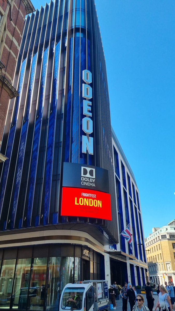 RaeStump's tweet photo. Final Day #FrightFest @FrightFest https://t.co/izIBn0H1NK