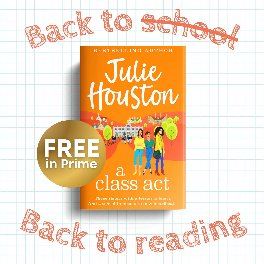 BoldwoodBooks's tweet photo. St Mede’s needs a new drama teacher and despite having vowed never to teach again, Robyn knows she has to support her sister 📚 ✨

Grab your copy of #AClassAct by @JulieHouston2 for free with Amazon Prime now! https://t.co/VKjaRRBhFx https://t.co/k8D6bLLA1X