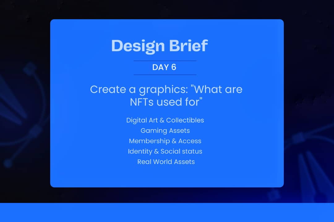 ConciergeOfWeb3's tweet image. Day 6 of the #30daysweb3designchallenge focused on exploring the various use cases of NFTs.

In this design, I aimed to provide a clear and engaging overview of several popular NFTs, highlighting their unique applications and significance in the digital landscape.