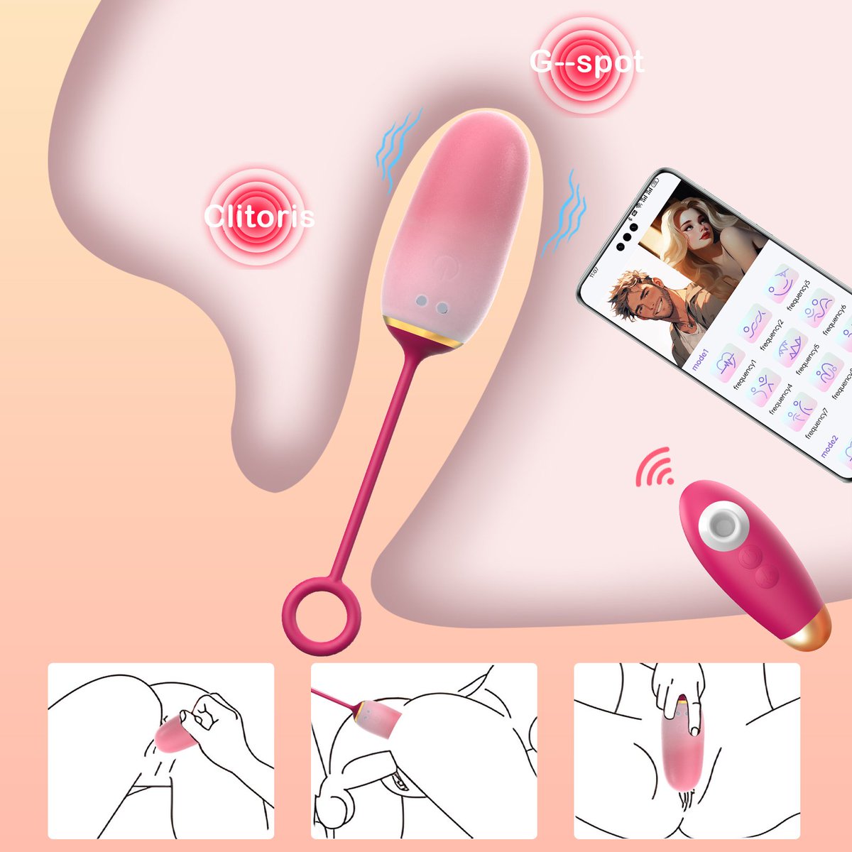 chrisfrost20051's tweet image. ✨ Close even when far ✨
Distance can’t stop love… or a little thrill 💌
Take control with a smart remote toy via app 💫
Surprise your partner, send heartbeats from afar 💓
Turn miles into the sweetest kind of intimacy.
#LongDistanceLove #CoupleGoals #RemoteControlFun #SmartToy
