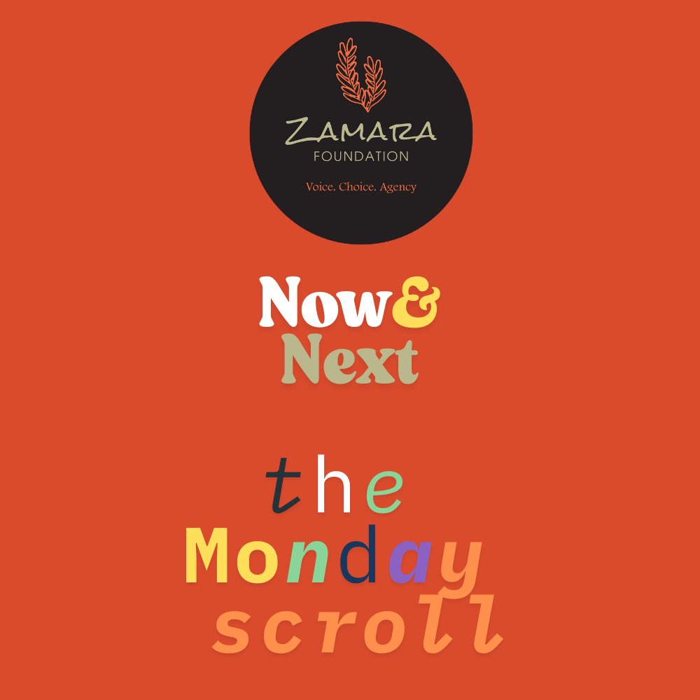 Mondays don’t have to feel heavy. 🌿

Here’s your #NowAndNext Monday Scroll a quick dive into feminist wins, untold truths, and the shifts shaping our world.
Stories that make you pause. Stories that make you act.

Please sceoll down 🧵👇
#ZamaraVoices #FeministStories