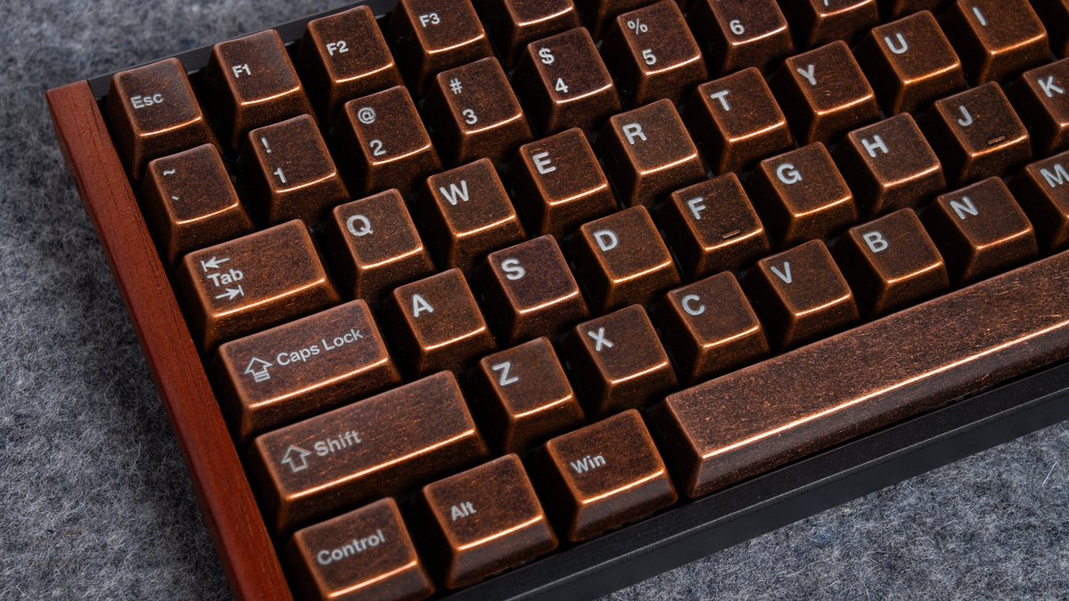 金属製のキーキャップ、Awekeys Viking Antiques Full Metal Keycaps 