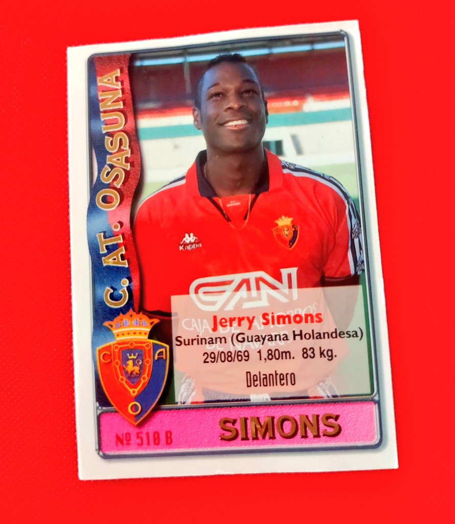 Un neerlandes 🇳🇱🇳🇱🇳🇱 que sí quiso venir 😉
⚽ Jerry Simons 🇳🇱🇳🇱🇳🇱🇳🇱🇳🇱🇳🇱🇳🇱
#cromosrojillos ⤵️