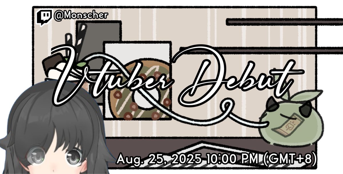 AKARIMYU HAVE A SISTER!! Please check out MONSCHER VTUBER DEBUT!! See you later!! August 25, 2025 | 10:00pm GMT+8  

Twitch : twitch.tv/monscher

#Monscher #VtuberDebut #Vtuber #VtubersUprising #PHVtuber #ENVtuber