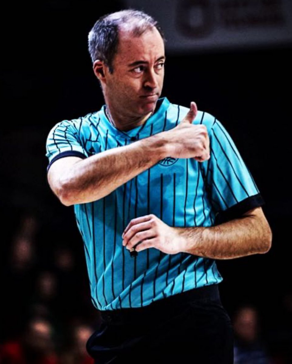 O árbitro português Paulo Marques está nomeado para o EuroBasket pela segunda vez consecutiva 👏