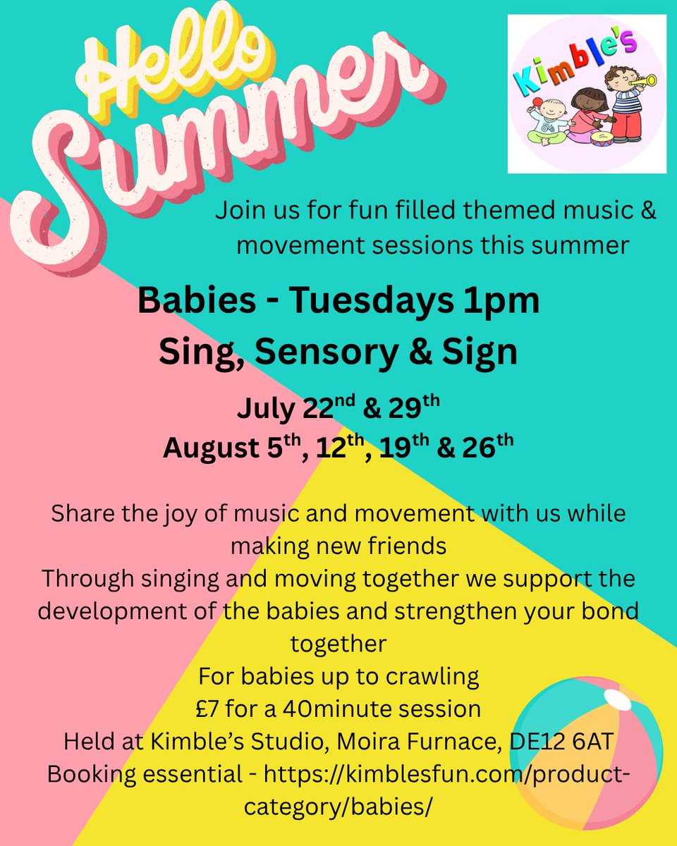 KimblesFun's tweet image. Let's go out with a bang on our final week of Summer Specials
Visit the Kimble's Shop - kimblesfun.com/product-catego… then search for the age group you need
#summer #musicandmovement #kimble's #children