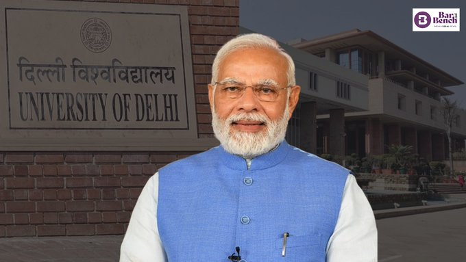 Hbarandbench's tweet image. #ब्रेकिंग
दिल्ली उच्च न्यायालय ने प्रधानमंत्री नरेंद्र मोदी की डिग्री से संबंधित जानकारी सार्वजनिक करने के केंद्रीय सूचना आयोग के आदेश को रद्द कर दिया।

#DelhiHighCourt #PMModiDegree
@narendramodi