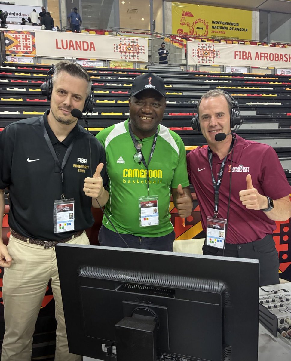 Josh Bett (@joshbett1) on Twitter photo The 2025 FIBA <a href="/AfroBasket/">FIBA #AfroBasket</a> was a magnificent event. The greatest honour is to he able to tell the story in the game of basketball. I always say this, surround yourself with great people who push and motivate you to be better. Thank you to the FIBA Africa team!
#AfroBasket 🇦🇴 The 2025 FIBA <a href="/AfroBasket/">FIBA #AfroBasket</a> was a magnificent event. The greatest honour is to he able to tell the story in the game of basketball. I always say this, surround yourself with great people who push and motivate you to be better. Thank you to the FIBA Africa team!
#AfroBasket 🇦🇴