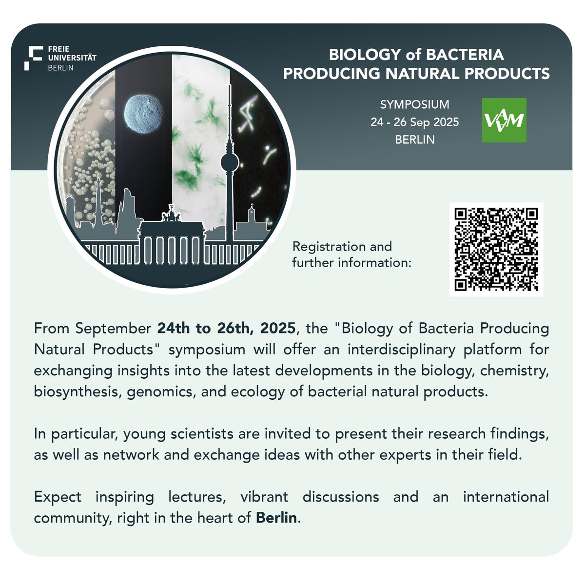Still time to register, but the deadline is approaching - visit the symposium website at bcp.fu-berlin.de/pharmazie/faec… and follow the link to the registration portal! 🦠