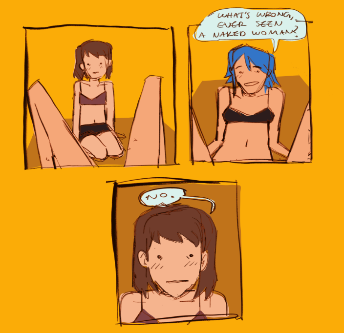 colored this one since yall liked the last one i did lol