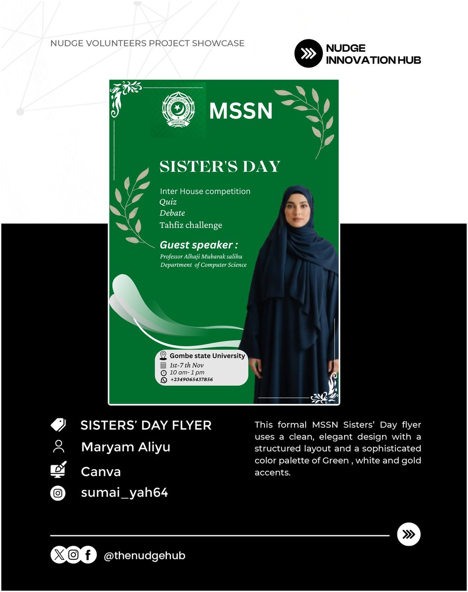 thenudgehub's tweet image. Our volunteers are putting their skills to work! 
From creative café promos to event flyers, they’ve designed projects that showcase their growth, creativity &amp;amp; confidence.

This is just the beginning. 
#TheNudgeHub #LearnGrowBuild #InnovationForImpact #TeamNudge