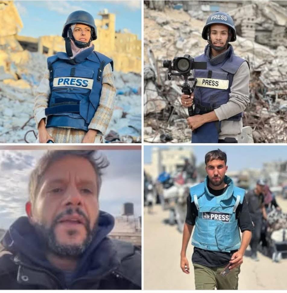 “Selective Reporting: Concealing Foreign Media Affiliations of Journalists Killed in Gaza” why???

<a href="/Amid_48_Shehade/">عميد شحادة</a> wrote “Why is it that the workplaces of the other journalists who were killed in the bombing of Nasser Medical Complex are not mentioned, while the focus is only on