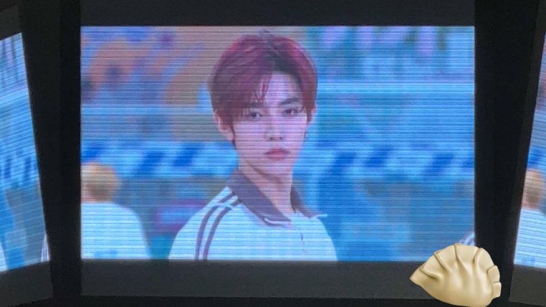 #ZHANGHAO from #ZEROBASEONE during the pistol shooting event at the pre-recording of ISAC 2025 today