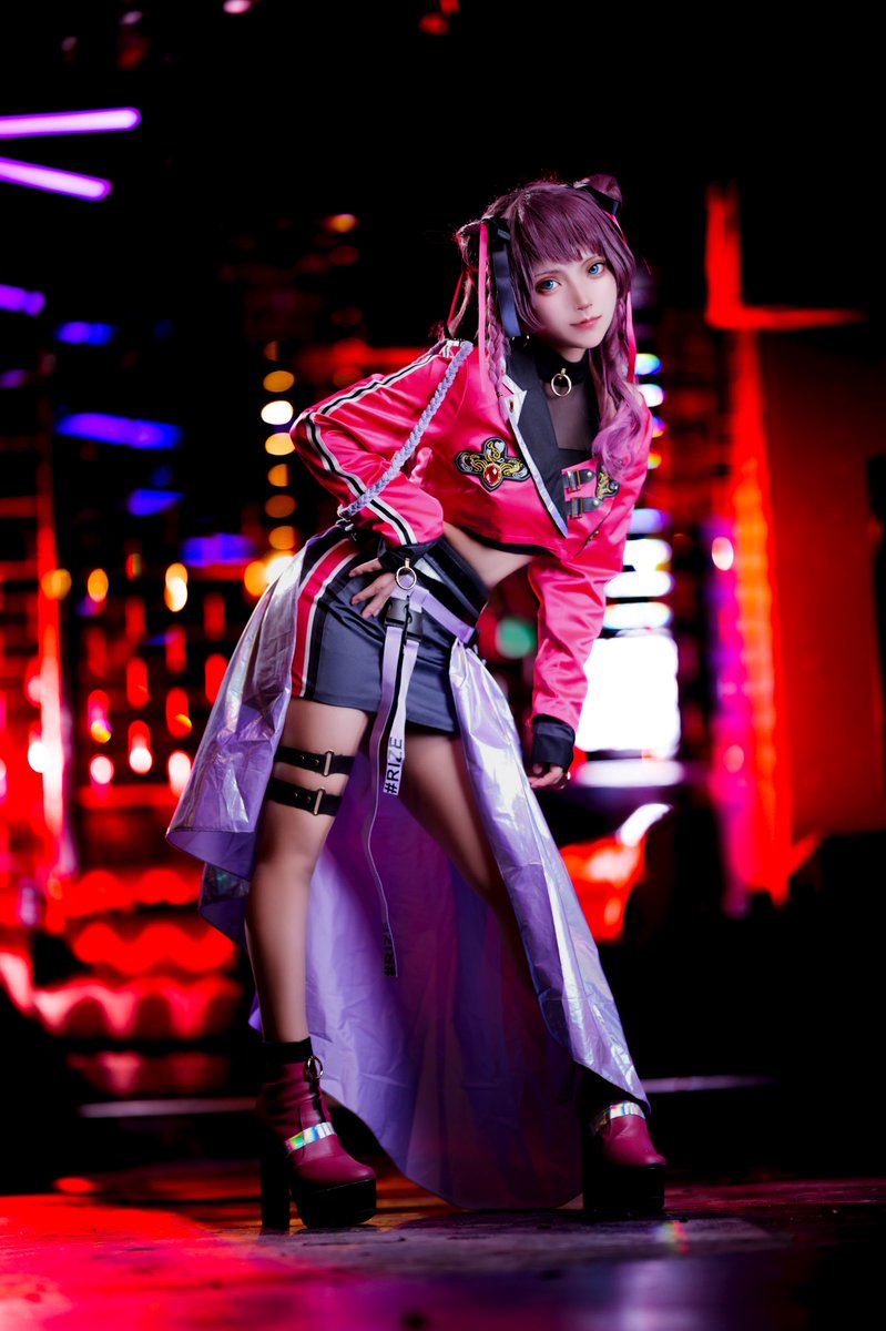 Cosplay】 学園アイドルマスター 花海咲季 Fighting My Way